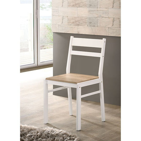  Furniture of America Debbie CM3714NT-T-BN-5PK 5 Pc. Dining Table Set IMAGE 3