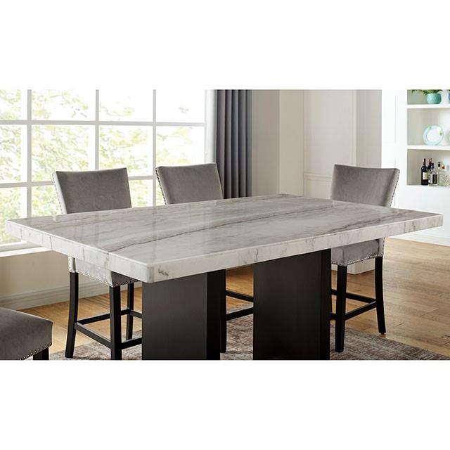  Furniture of America Kian CM3744PT-TABLE Counter Ht. Table IMAGE 3