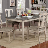  Furniture of America Ann Dining Table CM3752T-7PK IMAGE 2