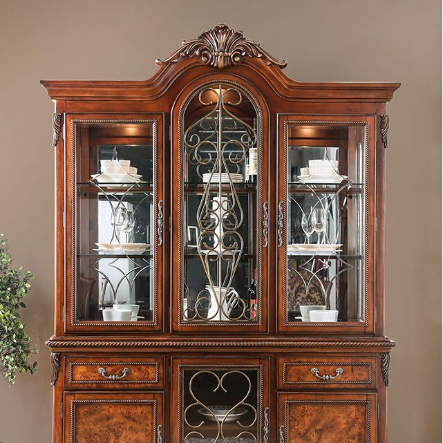  Furniture of America Lucie Buffet & Hutch CM3788HB-SET IMAGE 6