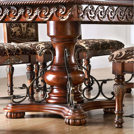  Furniture of America Lucie CM3788T-TABLE Dining Table IMAGE 5