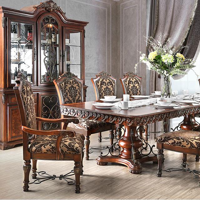  Furniture of America Lucie CM3788T-TABLE Dining Table IMAGE 6