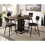  Furniture of America Dicarda CM3789BK-PT-TABLE Counter Ht. Table IMAGE 2