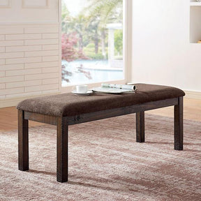  Furniture of America Burton CM3790BN Bench IMAGE 1