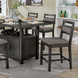  Furniture of America Vicky Counter Height Dining Table CM3794PT-TABLE IMAGE 1