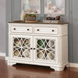  Furniture of America Leslie CM3795SV Server IMAGE 1