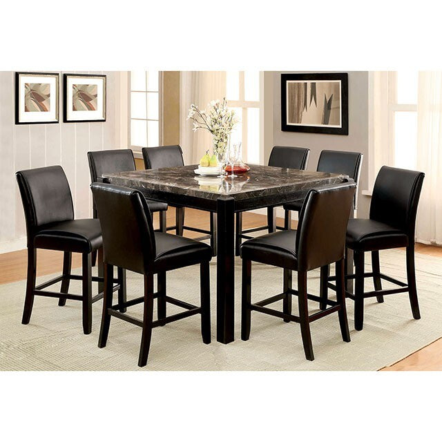  Furniture of America Gladstone CM3823BK-PC-2PK Counter Ht. Chair (2/Box) IMAGE 2