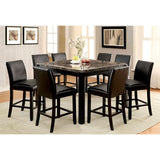  Furniture of America Gladstone CM3823BK-PC-2PK Counter Ht. Chair (2/Box) IMAGE 2