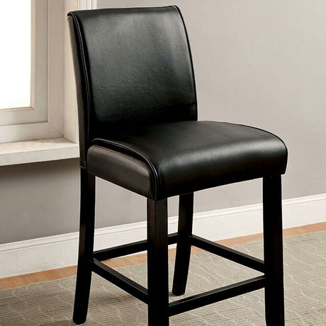  Furniture of America Gladstone CM3823BK-PC-2PK Counter Ht. Chair (2/Box) IMAGE 4