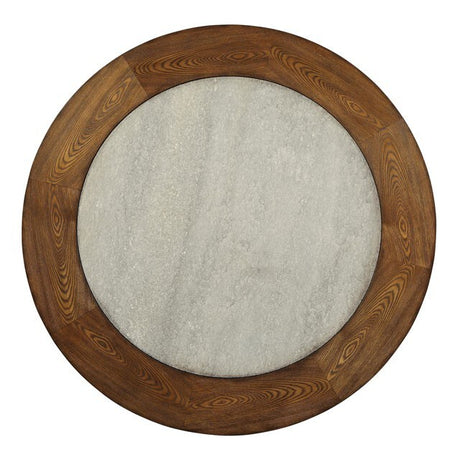  Furniture of America Hailey CM3828RT Round Dining Table IMAGE 2