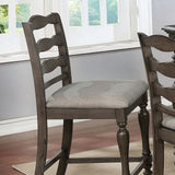  Furniture of America Theresa CM3912GY-PC-2PK Counter Ht. Chair (2/Ctn) IMAGE 1