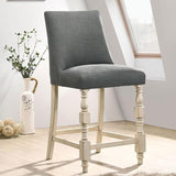  Furniture of America Plymouth CM3979PC-2PK Counter Ht. Chair IMAGE 1