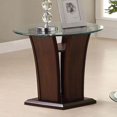  Furniture of America Manhattan CM4104E-PK End Table IMAGE 1