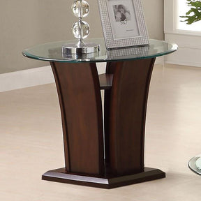  Furniture of America Manhattan CM4104E-PK End Table IMAGE 1