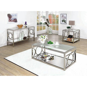  Furniture of America Rylee CM4166CRM-E End Table IMAGE 1