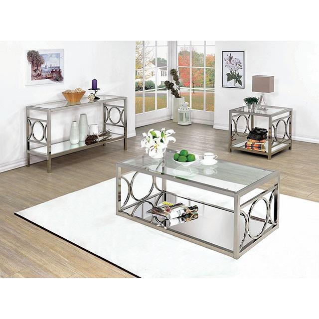  Furniture of America Rylee CM4166CRM-E End Table IMAGE 1