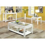  Furniture of America Venta CM4238WH-E End Table IMAGE 1