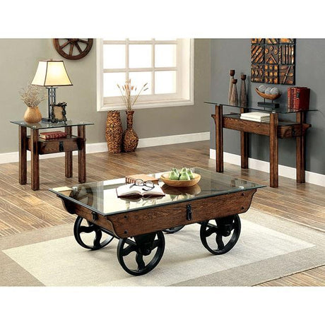  Furniture of America Penny CM4318E-PK End Table IMAGE 1