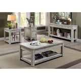  Furniture of America Meadow End Table CM4327WH-E IMAGE 2