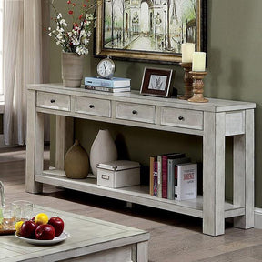  Furniture of America Meadow CM4327WH-S Sofa Table IMAGE 1