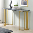  Furniture of America Calista CM4564BK-S Sofa Table IMAGE 1