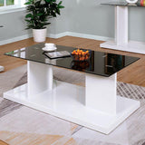  Furniture of America Mannedorf CM4567WH-C Coffee Table IMAGE 1