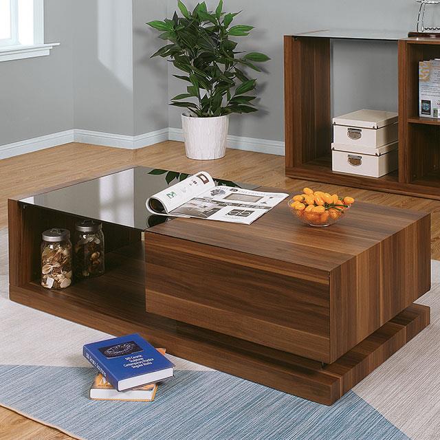 Furniture of America Langenthal Coffee Table CM4568C-TABLE IMAGE 1
