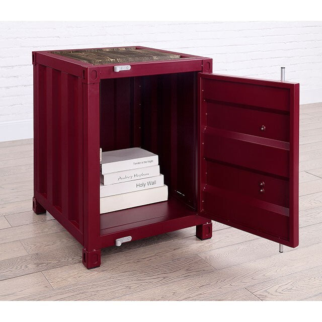  Furniture of America Dicargo CM4789RD-E End Table IMAGE 3