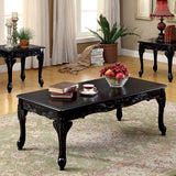  Furniture of America Cheshire Occasional Table Set CM4914BK-3PK IMAGE 3