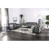  Furniture of America Yazmin Stationary Fabric Loveseat CM6020-LV IMAGE 1
