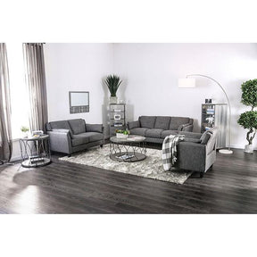  Furniture of America Yazmin Stationary Fabric Loveseat CM6020-LV IMAGE 1