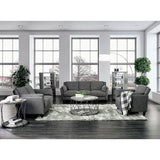 Furniture of America Yazmin Stationary Fabric Loveseat CM6020-LV IMAGE 2