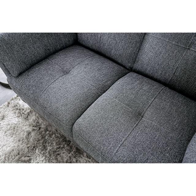  Furniture of America Yazmin Stationary Fabric Loveseat CM6020-LV IMAGE 5