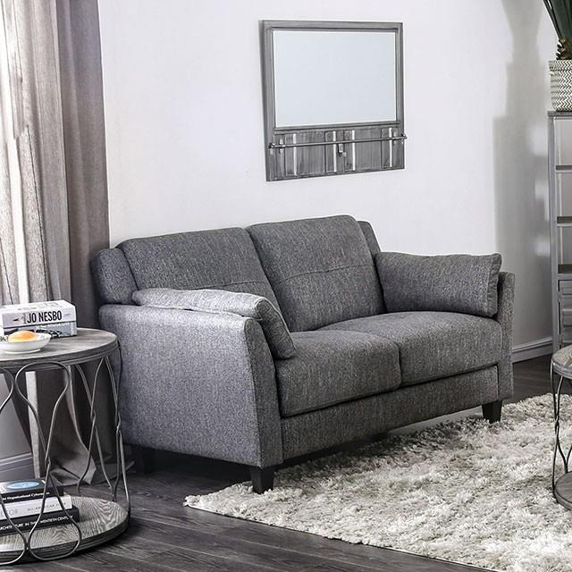  Furniture of America Yazmin Stationary Fabric Loveseat CM6020-LV IMAGE 6