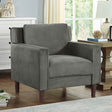  Furniture of America Brandi Stationary Fabric Chair CM6064GY-CH IMAGE 1