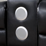  Furniture of America Leipzig Power Reclining Leatherette Loveseat CM6080-LV-PM IMAGE 4