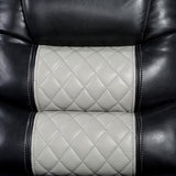  Furniture of America Leipzig Power Reclining Leatherette Sofa CM6080-SF-PM IMAGE 4