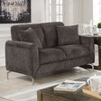  Furniture of America Lauritz Stationary Loveseat CM6088DG-LV IMAGE 1