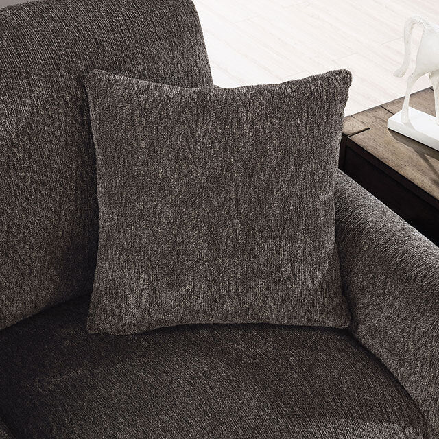  Furniture of America Lauritz Stationary Loveseat CM6088DG-LV IMAGE 3