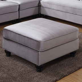  Furniture of America Jolanda CM6158GY-OT Ottoman IMAGE 1