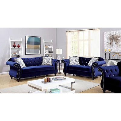  Furniture of America Jolanda CM6159BL-CH-VN Chair IMAGE 1
