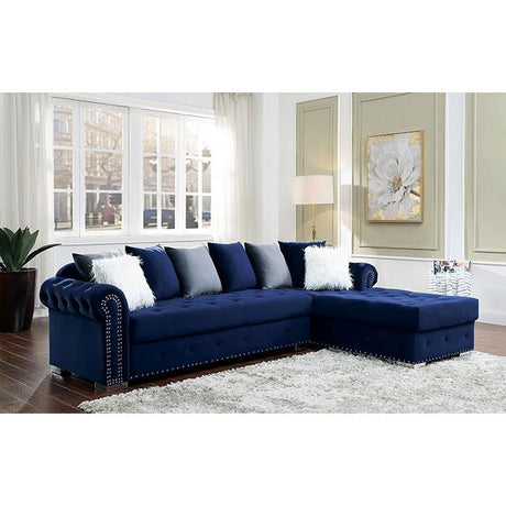  Furniture of America Wilmington CM6239BL-SECT Sectional IMAGE 2