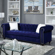  Furniture of America Giacomo Stationary Fabric Sofa CM6240BL-SF-PK IMAGE 1