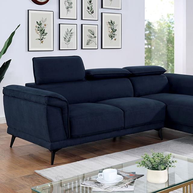  Furniture of America Napanee CM6254BL-SECT Sectional IMAGE 1