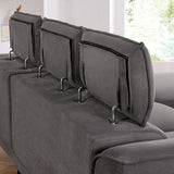  Furniture of America Napanee CM6254GY-SECT Sectional IMAGE 4