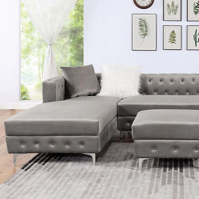  Furniture of America Ciabattoni CM6256GY-SECT Sectional IMAGE 1