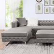  Furniture of America Ciabattoni CM6256GY-SECT Sectional IMAGE 1