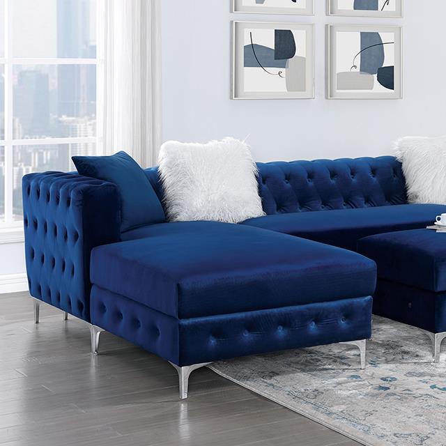  Furniture of America Ciabattoni CM6256NV-SECT Sectional IMAGE 1