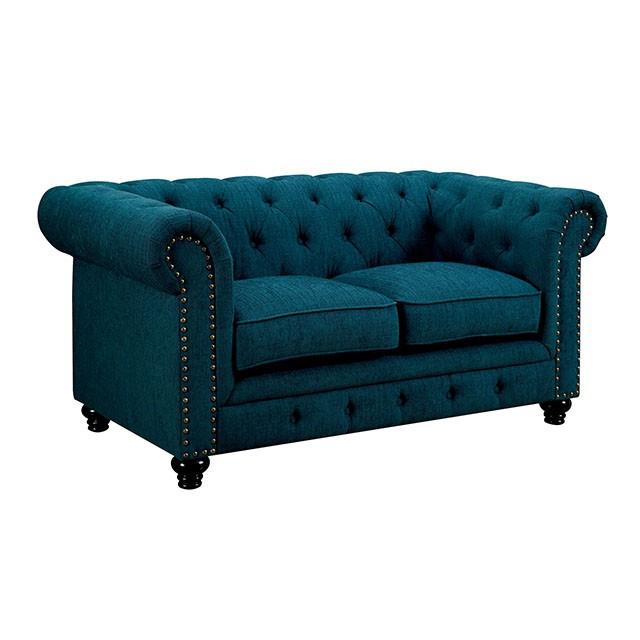  Furniture of America Stanford CM6269TL-LV-VN Love Seat IMAGE 3
