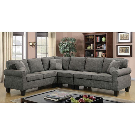  Furniture of America Rhian CM6329GY-SECT-VN Sectional IMAGE 1